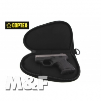 COPTEX Pistolentasche klein mit Aussentasche abschließbar