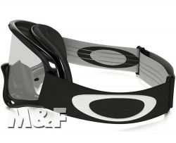 OAKLEY O Frame MX-Brille aus schwarzer matter Kohlefaser mit klarer Scheibe