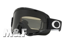 OAKLEY O Frame MX-Brille aus schwarzer matter Kohlefaser mit dunkelgrauer Scheibe