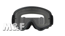 OAKLEY O Frame MX-Schutzbrille Sand Goggle Jet mit dunkelgrauer Scheibe