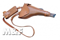 REPRO Marine Luger P04 Set mit Holster Putzstock Magazintasche Anschlagschaft und Beriemung